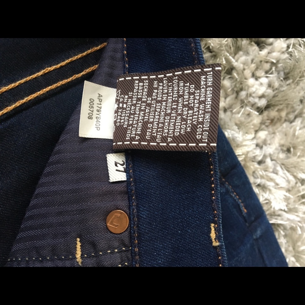 7 For All Mankind - Roxanne - frayed hem
